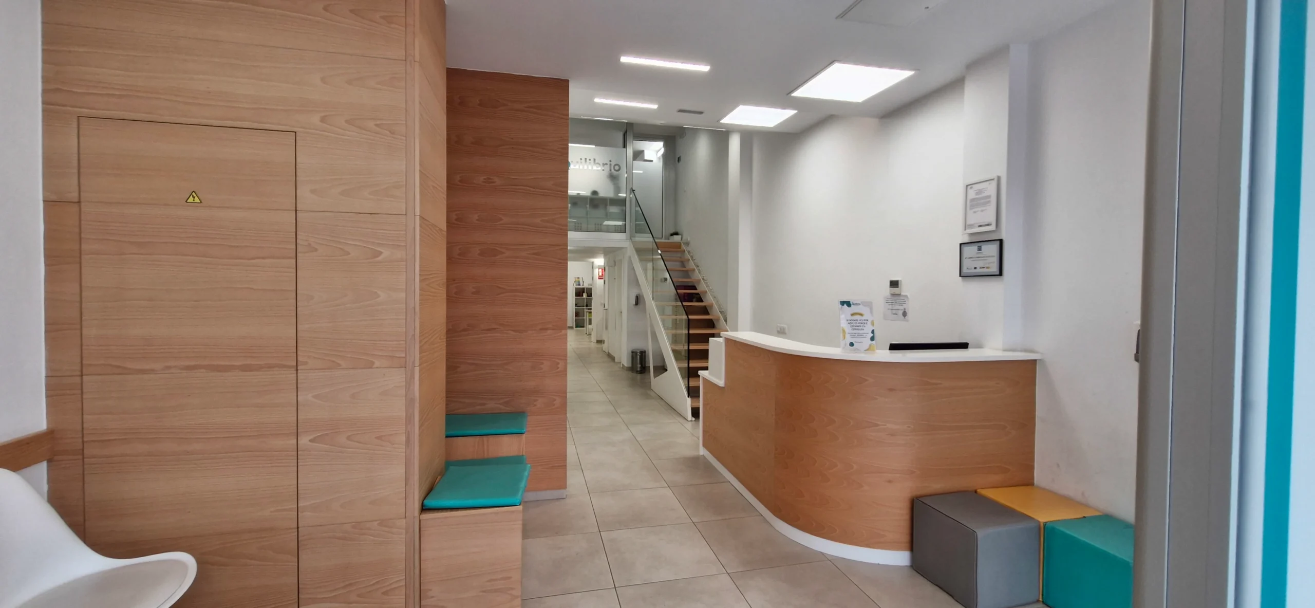 Recepción de un edificio