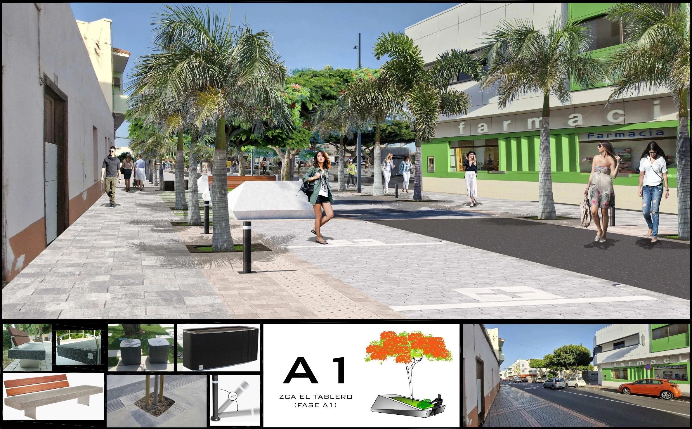 Paseo o avenida futura