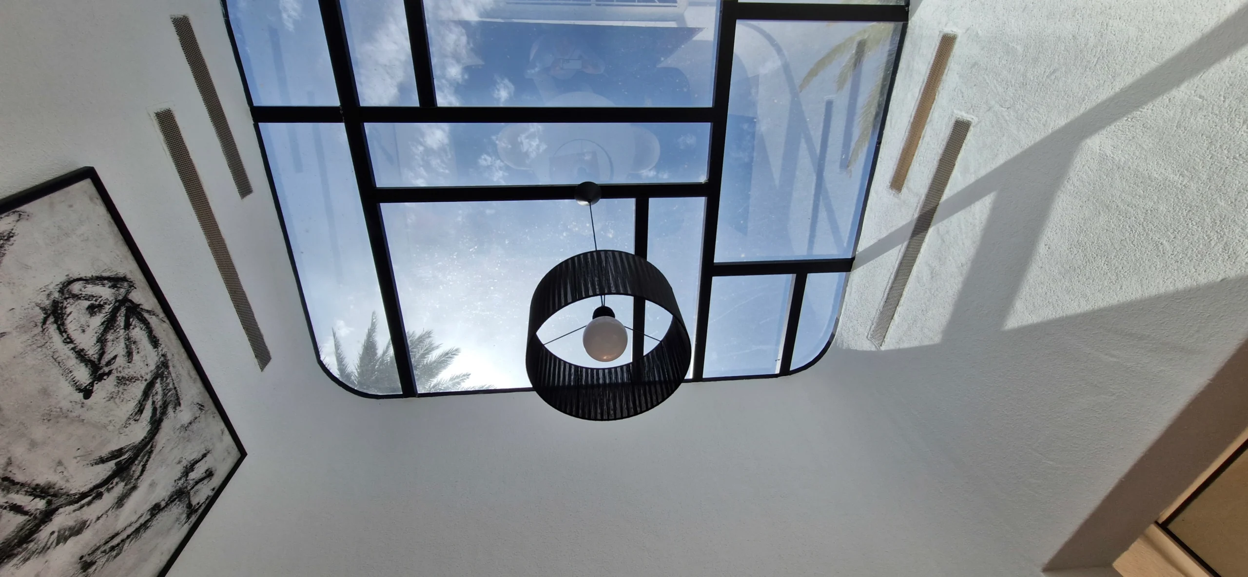 Techado del interior de la casa